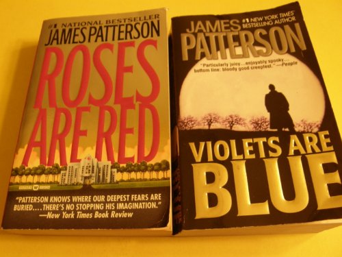 James Patterson 2 Book Set Roses Are Red and Violets Are Blue (Alex Cross)
