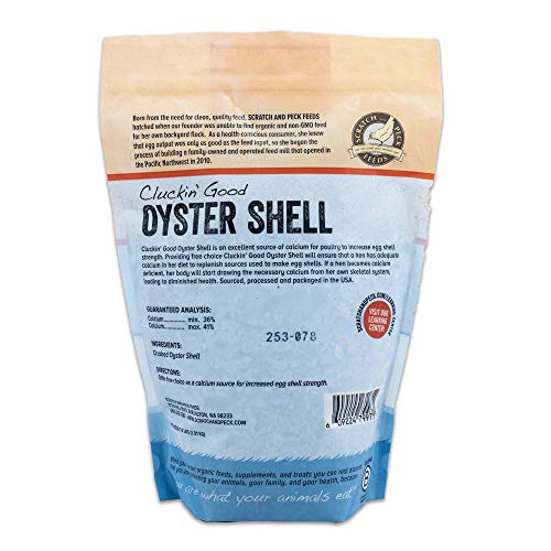 Scratch and Peck Feeds Cluckin' Good Oyster Shell Supplement for