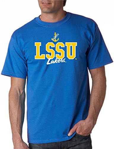 J2 Sport Lake Superior State Lakers NCAA Campus Script Unisex T-shirt