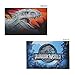 3pc Jurassic World Twin Bed Sheet Set Dinosaur Attraction Bedding Accessories