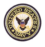 United States Navy Round Patch