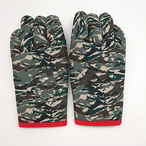 Kältefeste und warme Outdoor-Angelhandschuhe Herbst Winter Professioneller Angelhandschuh - Grün, M. – Bild 3