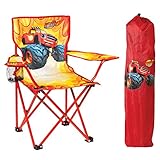 Nickelodeon Blaze & The Monster Machines Fold N' Go Chair with Storage Bag, Red