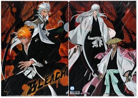 Amazon Bleach ブリーチ クリアファイル 一護 冬獅郎 浮竹 京楽 アニメ 萌えグッズ 通販 Amazon Bleach ブリーチ クリアファイル 一護 冬獅郎 浮竹 京楽 アニメ 萌えグッズ 通販