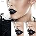 Evevil 60pcs Small Nose Studs Stainless Steel CZ Nose Piercing Jewelry Tiny Bone Studs for Women Men Hypoallergenic (1.5-2mm,Clear CZ,22G)