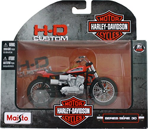 Maisto 1972 xr750 racing bike harley davidson die-cast …
