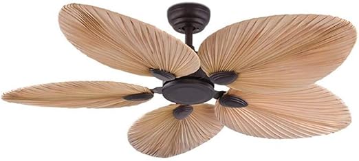 Ventilador techo hojas palmera | Los mejores ventiladores del mercado.