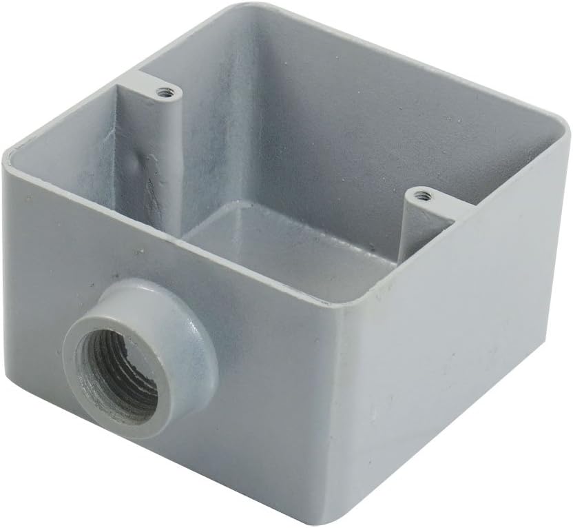 G1/5,08 cm Home Metal aislamiento de circuito caja de ...