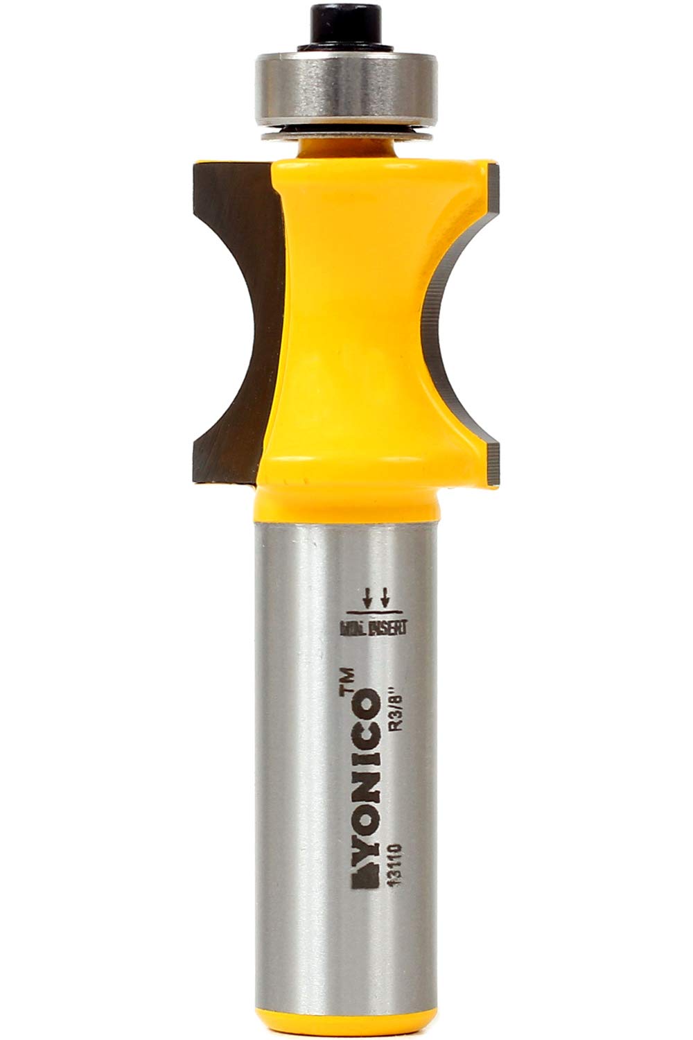 Yonico 13110 3/4-Inch Radius Convex Edge Router Bit 1/2-Inch Shank