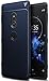 Sony Xperia XZ2 case, KuGi Sony Xperia XZ2 case, SS [Scratch Resistant] Premium Flexible Soft Anti Slip TPU Case for Sony Xperia XZ2 smartphone(Navy)