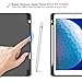 Soke for iPad Air 3 Case 2019 with Pencil Holder, Premium Smart Case, Strong Protection, Auto Sleep/Wake, Ultra Slim Soft TPU Back Cover for iPad Air 3rd Gen 2019/iPad Pro 10.5 2017(Black)