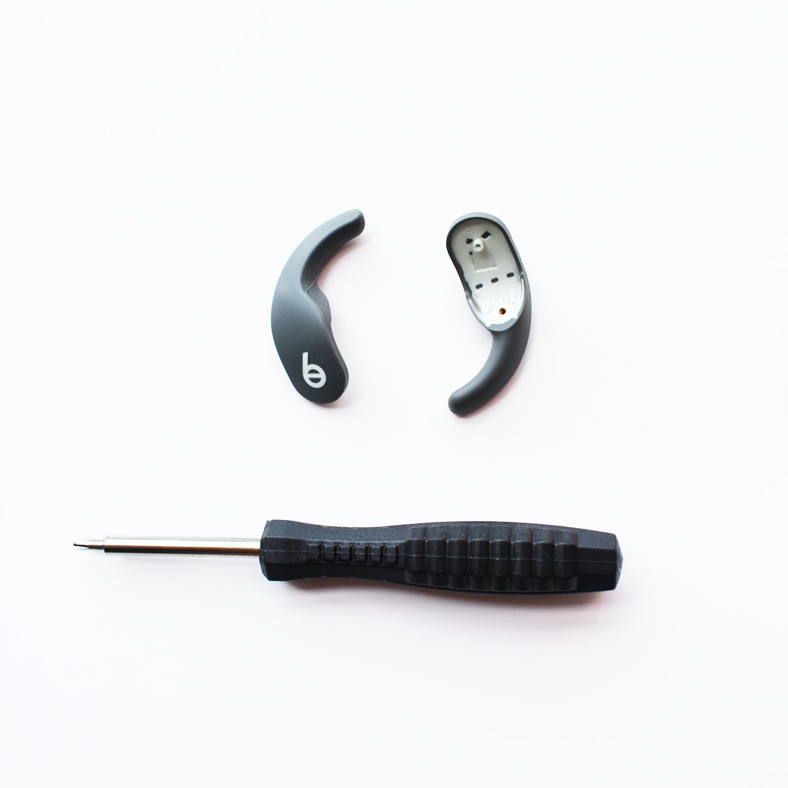 Photo 1 of 1 Pair Ear Hooks, Replacement for Beats Fit Pro True Wireless Headphones (Left & Right) (Grey)