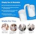 COOLKESI Anti Snoring Devices, Silicone Snore Stopper to Ease Breathing, Set of 8 Nose Vents as Snoring Solution, Comfortable & Effective Stop Snoring Sleep Aid Mute Nasal Dilators for Adult & Kids
