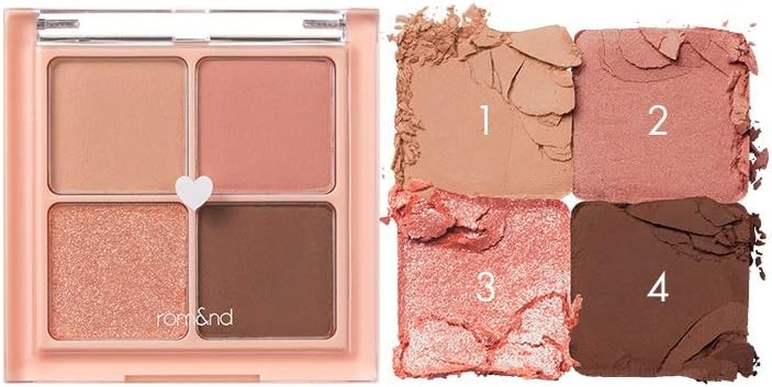 ROMAND BETTER THAN EYES 3COLORS EYESHADOW KOREA Beauty (01 Dry Mango Tulip)