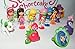 Strawberry Shortcake Deluxe Party Favors Goody Bag Fillers Set of 13 with 12 Figures and 1 Toyring with Raspberry Torte, Lemon Meringue and More!