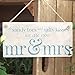 Meijiafei With Sandy Toes .. Mr & Mrs - PVC Sign Beach Wedding/Married Sign 10