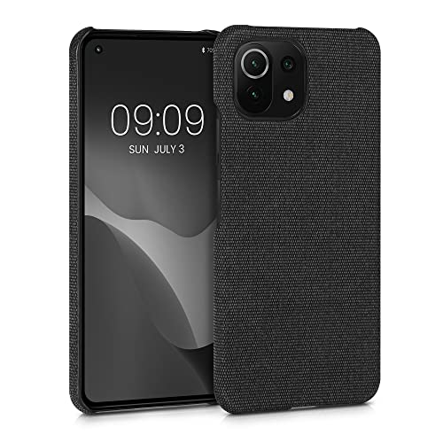 kwmobile Fabric Case Compatible with Xiaomi 11 Lite (5G) NE/Mi 11