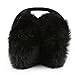 Sudawave Men/Women Winter Outdoor Snowboarding Plush Earmuffs (Black)