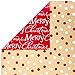Hallmark Reversible Christmas Wrapping Paper Bundle (Pack of 3, 120 sq. ft. ttl.) Santa, Polka Dots, Stripes, Merry Christmas, Snowflakes, Snowmen