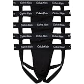 Calvin Klein mens Cotton Stretch 5-pack Jock Strap