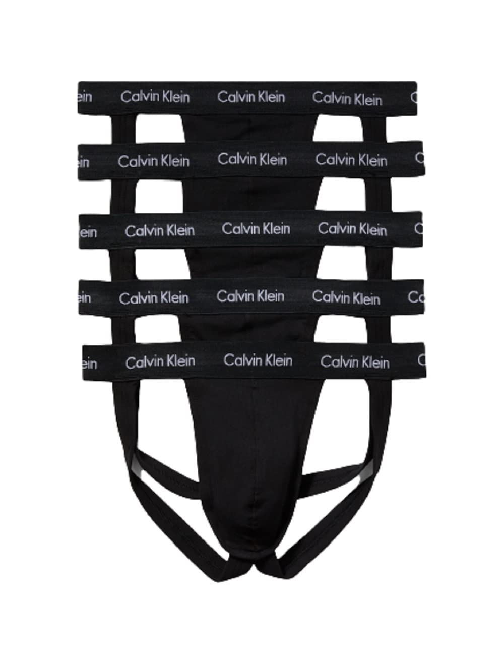 Calvin Klein Men’s Cotton Stretch 5-Pack Jock Strap