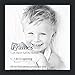 ArtToFrames 13x13 inch Satin Black Picture Frame, 2WOMFRBW26079-13x13