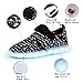 Denater Breathable LED Light Up Shoes With Remote Flashing Sneakers for Kids Boys Girls (28/11M US Little Kid, A-black)