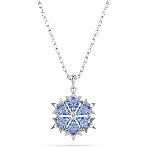 Amazon.com: Swarovski Magic bracelet, Snowflake, Blue, Rhodium