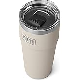 YETI Rambler 20 oz Stackable Tumbler, Stainless Steel, Vacuum Insulated with MagSlider Lid