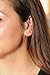 Wild Moonstone Tiny Flat Circle Disc Stud Earrings - 14k Yellow Gold Filled - 3mm