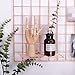 Zosenley Rose Gold Photo Hanging Display, Wall Grid Panel for Display Decoration & Storage, Size 37.8