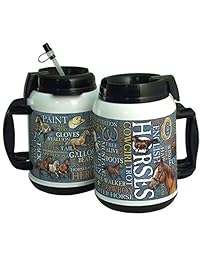 American Expedition   Vaso alto con los caballos W