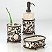 iDesign Vine Soap Saver, Bar Holder Tray for Bathroom Counter, Shower, Kitchen, 5.5