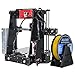 ALUNAR 3D Printer DIY Prusa I3 Kit Mini Self-Assembly Desktop FDM 3D Printing Machine with Heated Bed Build Plate SD Card 1 Roll 1.75mm PLA 3D Filament A6
