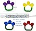 Ike & Leo Teething Toys - Bracelets: Baby Infant Toddler Pacifier Clip / Teether Holder, Best Sore Gums Pain Relief, Eco Friendly BPA Free & Freezer Safe, Set of 4 Silicone Teethers