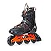 K2 Skate Men's F.I.T Boa Inline Skates, Black/Orange, 13