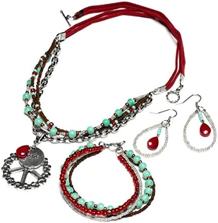 Cousin DIY Peace Pendant Seed Bead Jewelry Kit