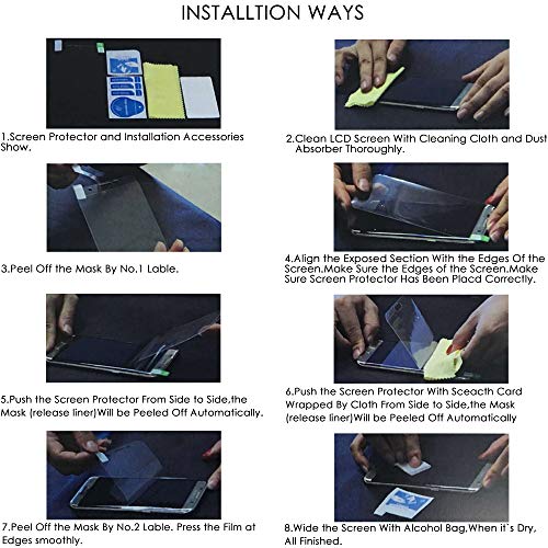 Qoosea Compatible with Samsung Galaxy S10 Plus Screen Protector [3 Pack] Support in-Display Fingerprint Sensor Ultra-Thin HD Transparency Anti Scratch Resistant Explosion-Proof Protective Film - Thumbnail 7