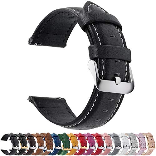 Photo 1 of 12 Colors for Quick Release Leather Watch Band