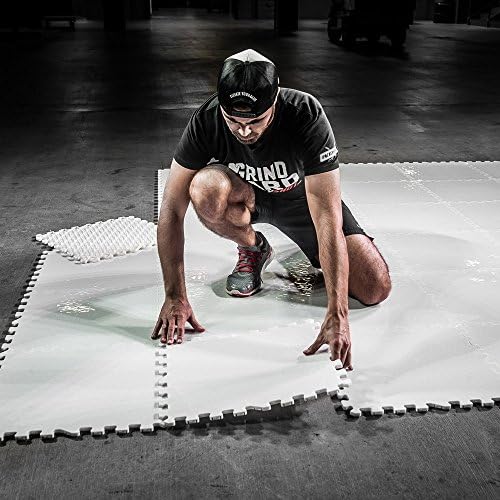 HockeyShot Allstar Dryland Flooring Tiles Hockey Training Aids | Fun Hockey Training Equipment | Skills: Shooting, Passing, Stick-Handling | Interlock, Indoor & Outdoor