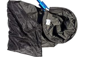 Pond H2o Heavy Duty Waterproof Koi Sock Net 36 Inch (90cm) Long, 12 Inch (30cm) Diameter, Safe Transfer of Koi Fish - NET Head ONLY