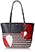 Reana Tote Tote Bag, Moody Blue/Dynasty Red/White, One Size