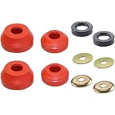 D-ETEGNIK Front Radius Arm Bushing Kit Pair LH RH for 1983-1997 Ford F150 F250 F350 Bronco Bronco II Explorer Ranger, Mazda B2300 B3000 B4000 Navajo | Replaces 101-4282 K8361