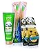 Woobamboo! Eco-Friendly Bundle: 2 Bamboo Adult Toothbrushes, 2 Biodegradable Silk Floss in Plant-Based Packaging Flosses, 1 Vanilla Mint Toothpaste