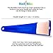 Back Lotion Applicator Easy Reach, Lotion Applicator for Back, Men and Women. Apply lotion to back with Long Reach Handle. Self Application of Suncreen, Self Tanner, Skin Cream, Body Moisturizer BLACK