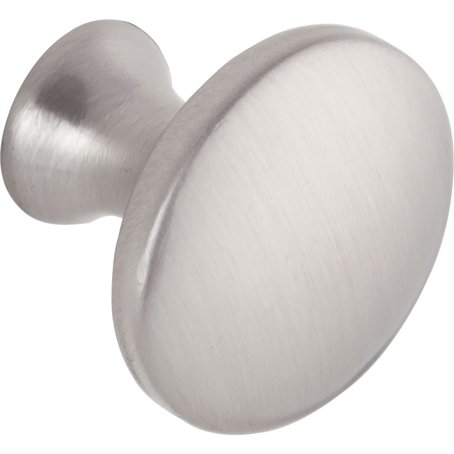 GRIMME Furniture Door Knob Metal Stainless Steel Finish 31 mm