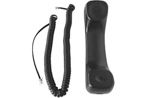 The VoIP Lounge Replacement Handset Receiver with Curly Cord for Grandstream GXP21XX & GXP162X Series IP Phone