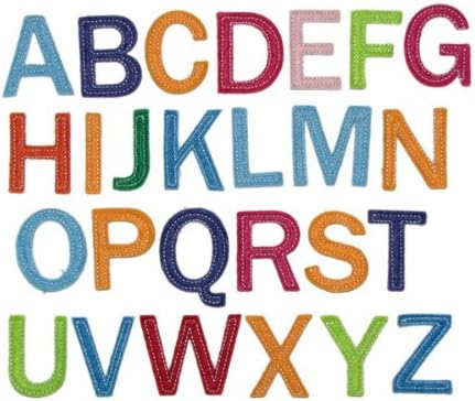 Alphabet Felt Stickers - small