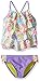 YMI Girls' Tiki Two Piece Flounce Top Swimsuit