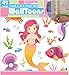 Edge Home Products MMWSJY Mermaid Walltoons Wall Sticker